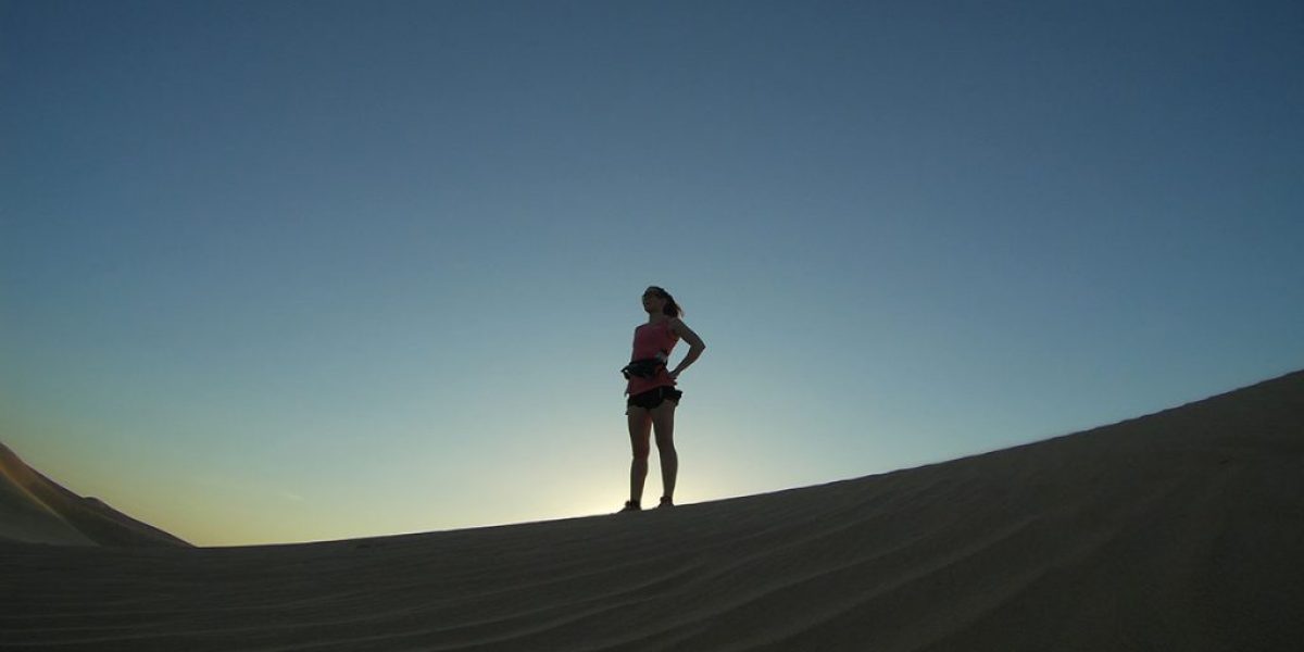 2 heures de running dans le désert de Dubai