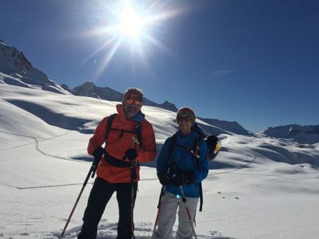 Anne-Catherine Péchinot, découverte du ski de randonnée